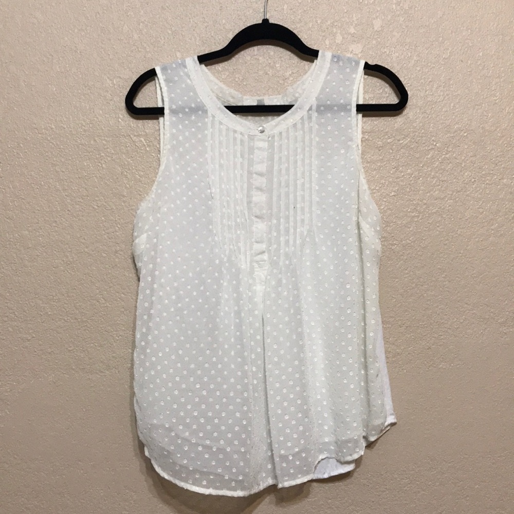 FREE w/Purchase Daniel Rainn Polka Dot Tank Cream